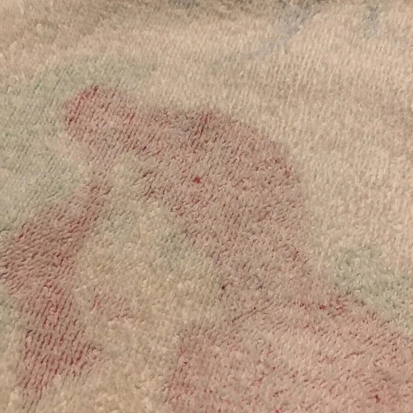 Vintage Disney Little Mermaid Towel Franco Cotton 43.5  x 22 Inch Taiwan - Picture 16 of 16